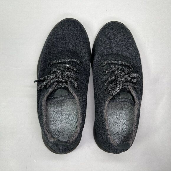 Allbirds Women's Size 7 Black Wool Runners Running Shoes - Picture 8 of 10